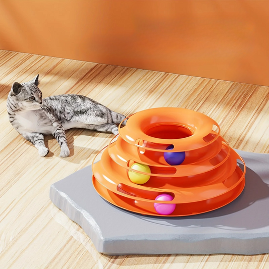 Luna™ 3-Layer Interactive Cat Tower