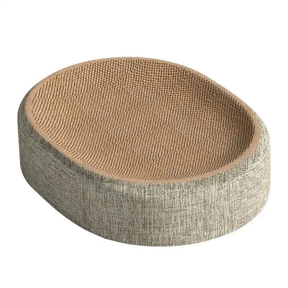 PurrLounge™ – Oval Cat Scratch Bed