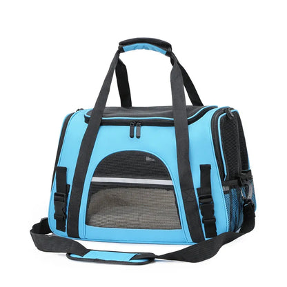 Portable Soft Sided Pet Shoulder Carrier Bag for Dogs and Cats