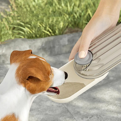 Portable 2 in 1 Pet Water Cup for Dog Walking and Travel