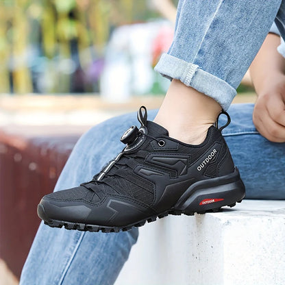 Men’s Breathable Hiking Shoes – Lightweight Mesh Outdoor Training Sneakers