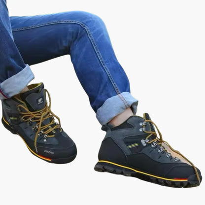 High-Top Non-Slip Hiking Boots for Men – Durable Outdoor Shoes