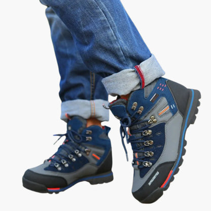 High-Top Non-Slip Hiking Boots for Men – Durable Outdoor Shoes