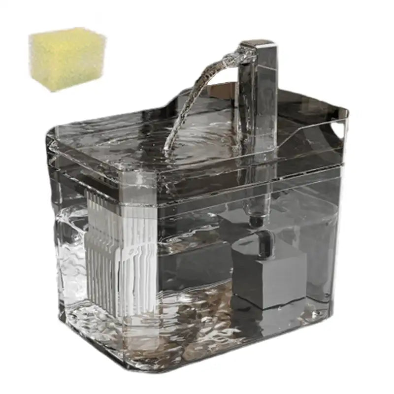 1.5L Automatic Cat Water Fountain – Quiet Filtered Drinking Dispenser with Pump