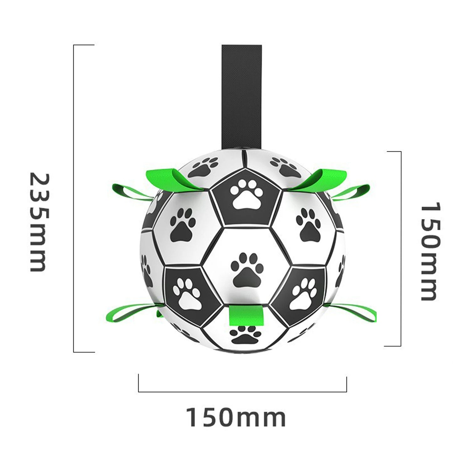 Baxter™ Dog Soccer Ball Pump Included