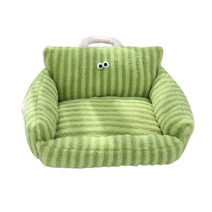 Charlie™ Pet Sofa – Cozy Linen Bed for Dogs & Cats