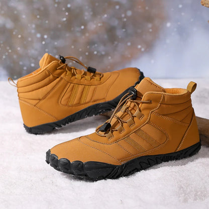 Barefoot Hiking Shoes Fur Lined Waterproof Outdoor Walking Shoes Unisex