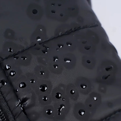 Waterproof Warm Pet Jacket with Zipper for Small Medium and Large Dogs