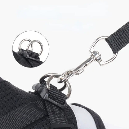 Zoe Reflective Mesh Dog Harness Breathable adjustable