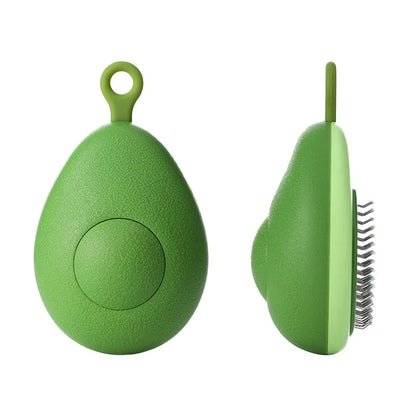 Avocado Shaped Pet Grooming Brush Hair Remover for Dogs and Cats