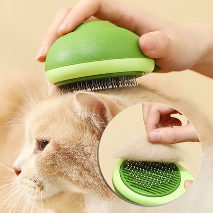 Avocado Shaped Pet Grooming Brush Hair Remover for Dogs and Cats