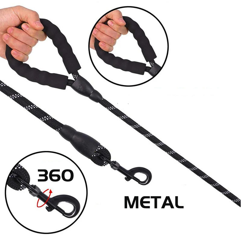 Urbanleash | Reinforced dog leash with padded handle for strong control