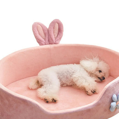 Lily™ Cute Cat & Small Dog Bed – Adorable Design With Cozy Comfort