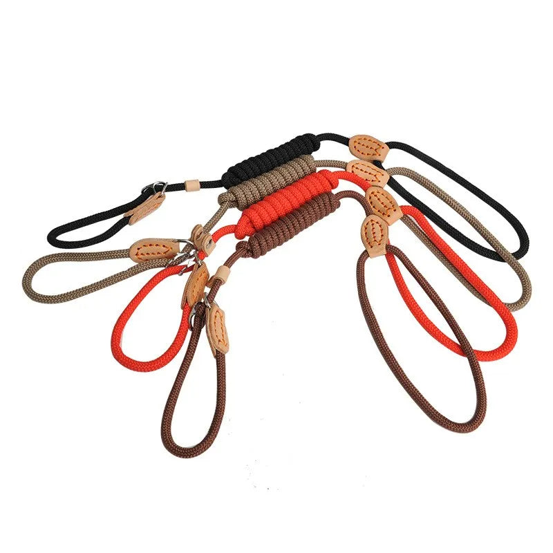 Simple Pro | Adjustable slip rope leash for training medium & large dogs