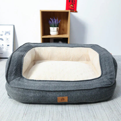 Rocky™ Ergonomic Dog Bed with Orthopedic Support and Washable Cover