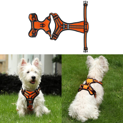 Rocky Reflective Dog Harness Adjustable and lightweight