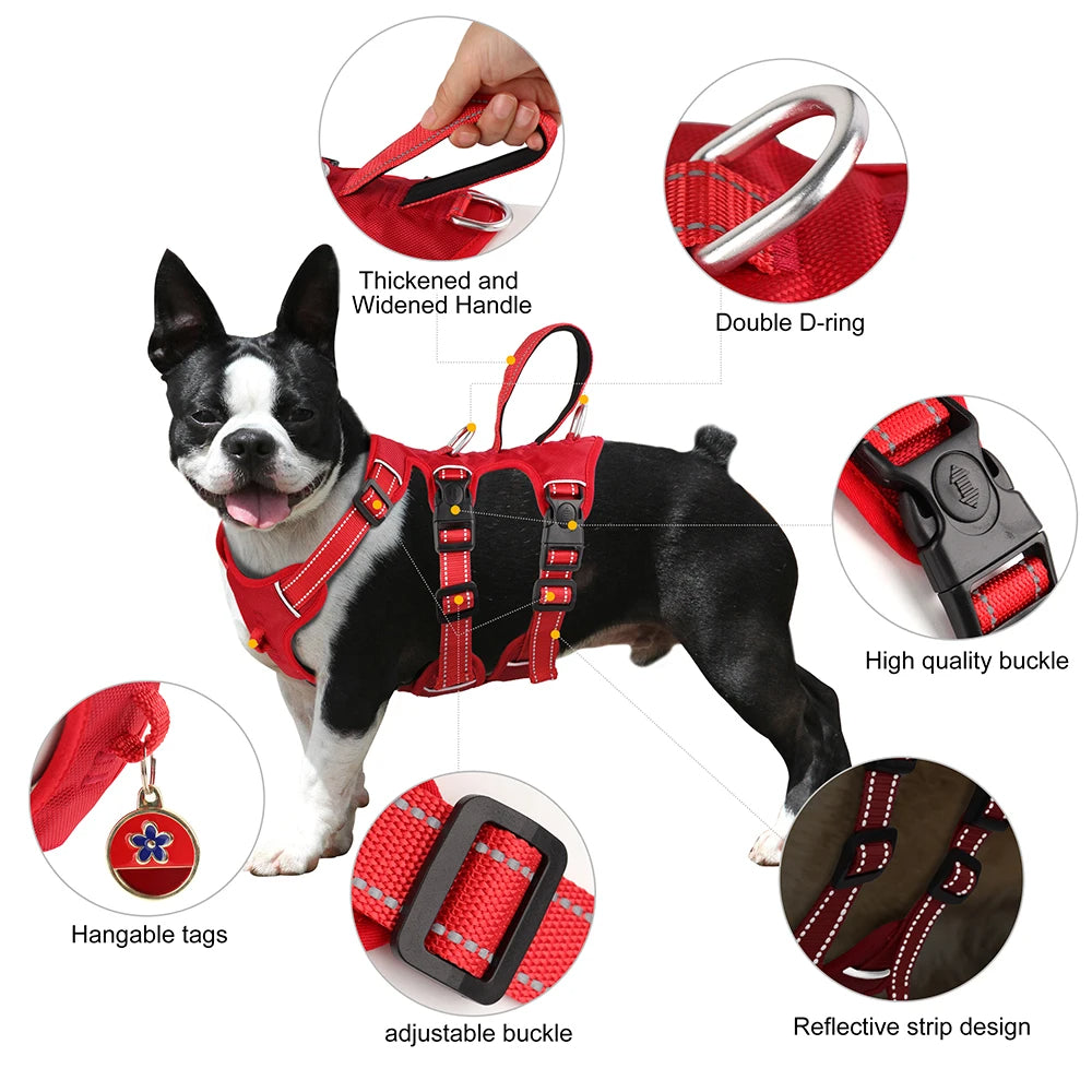 Max Waterproof Harness™ Durable Reflective Dog Harness For Outdoor Adventures