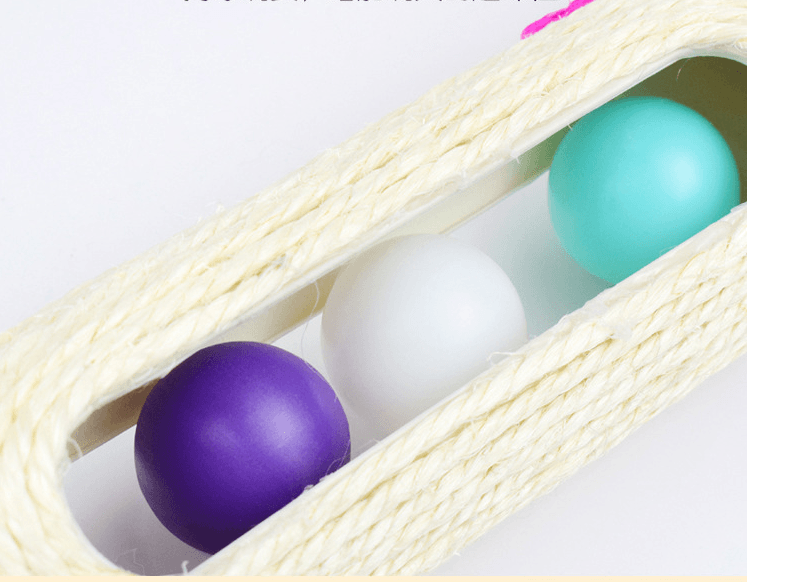 Sisal Drum Cat Toy – Durable Scratch & Chew Play for Healthy, Happy Cats