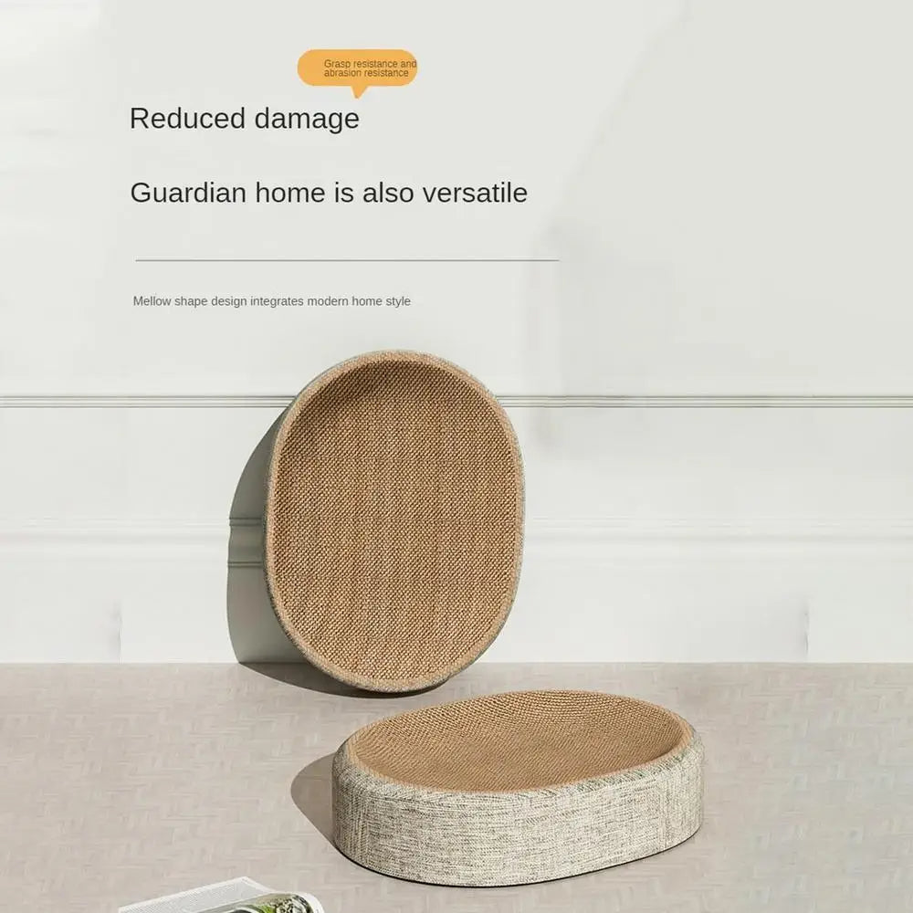PurrLounge™ – Oval Cat Scratch Bed