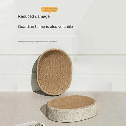 PurrLounge™ – Oval Cat Scratch Bed