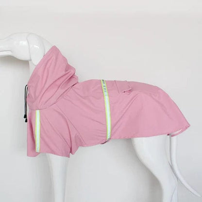 Waterproof Dog Raincoat with Adjustable Fit and Lightweight Design
