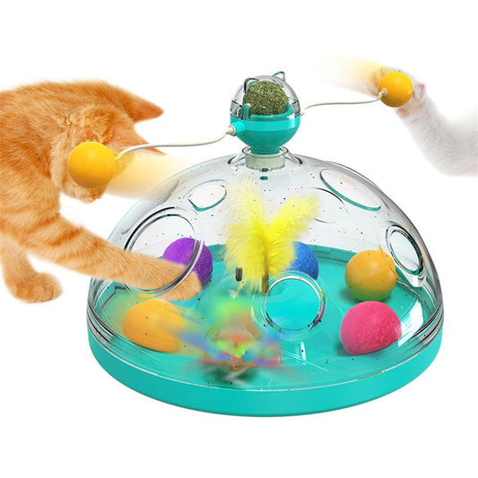 Whisker Wonderland Interactive Cat Treasure Box – Multi-Function Enrichment Toy