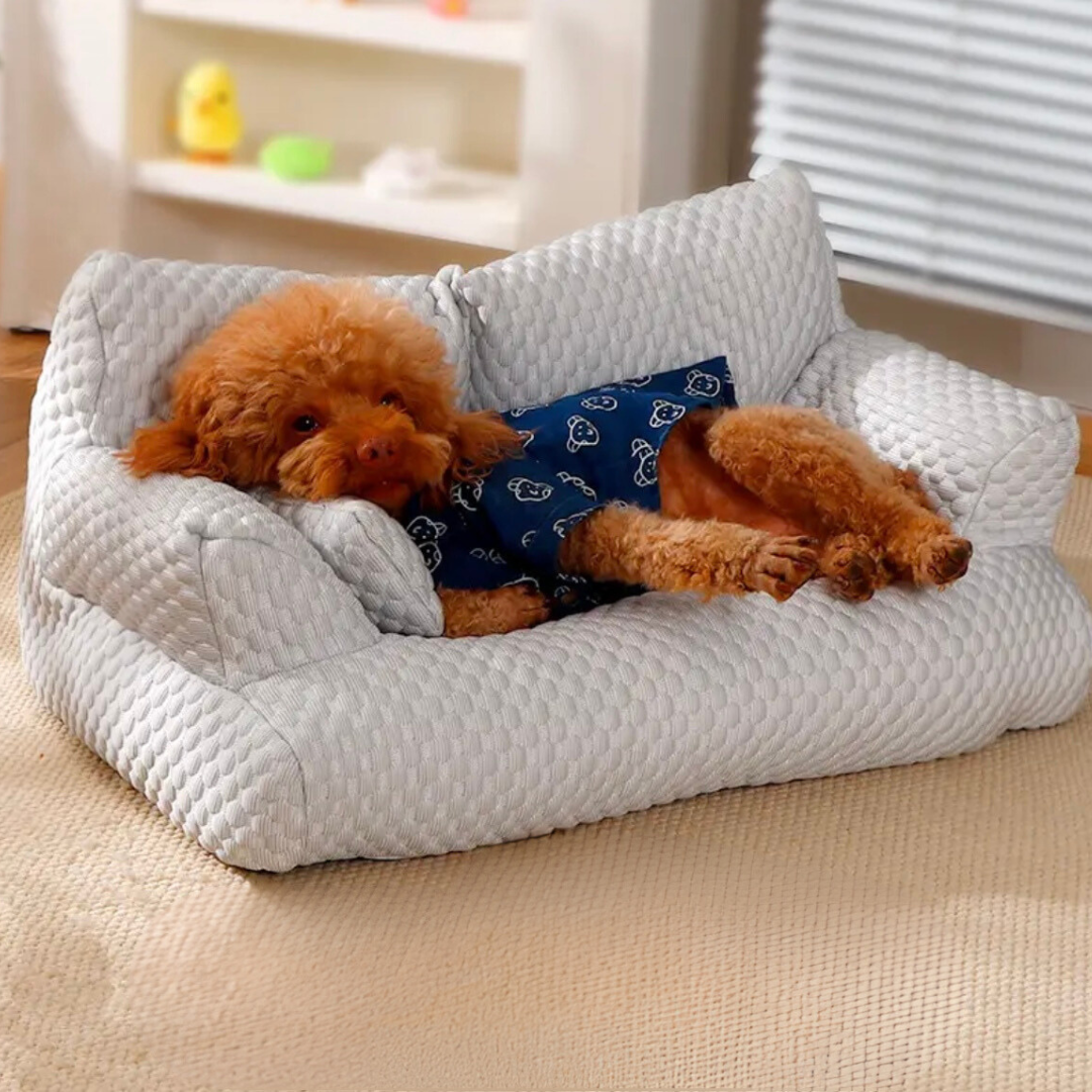 Buddy™ Cooling Dog Couch with Breathable Fabric and Washable Cover