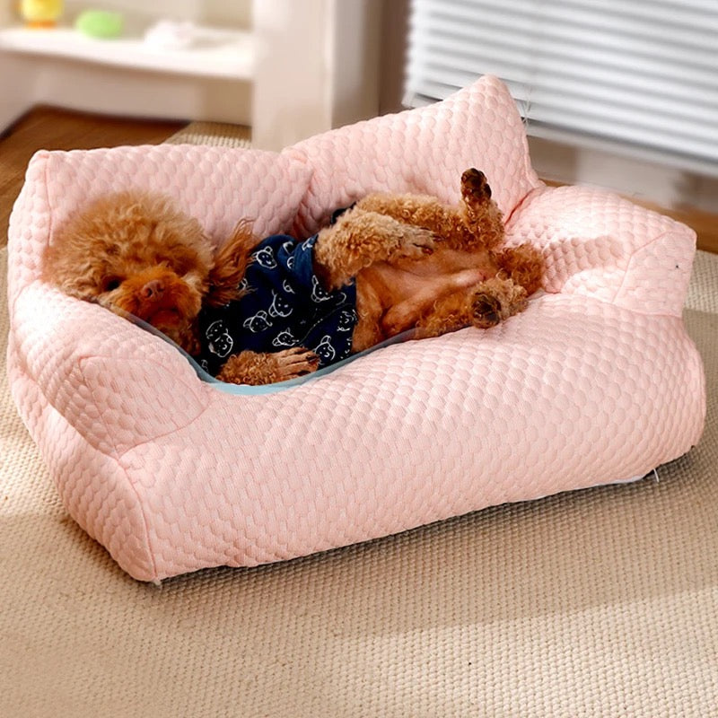 Buddy™ Cooling Dog Couch with Breathable Fabric and Washable Cover