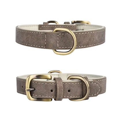 Rufus™ Vintage Leather Dog Collar