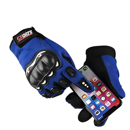 Breathable Full Finger Hiking Gloves with Hard Shell Protection
