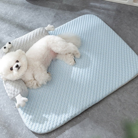 Sunny™ Cooling Pet Mat with Silk Surface and Soft Padding
