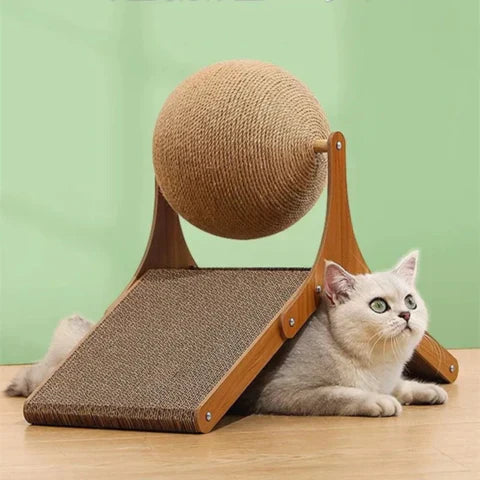 ClawSphere™ – Interactive Cat Scratching Sphere