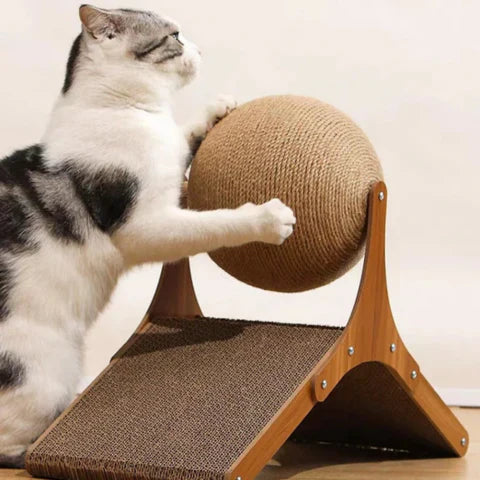 ClawSphere™ – Interactive Cat Scratching Sphere