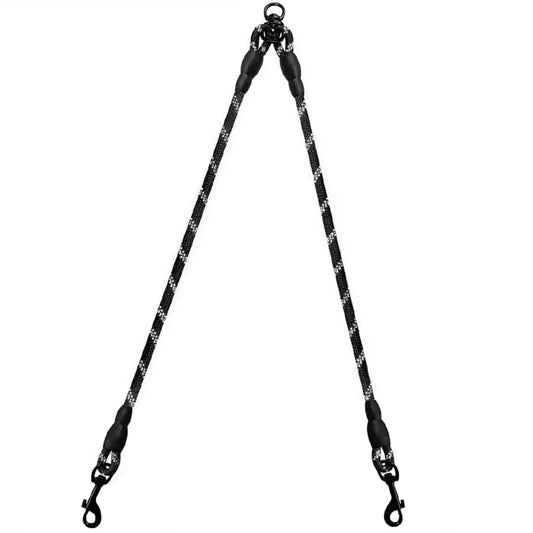 Buddy | Dual dog leash with 360° swivel and no-tangle design