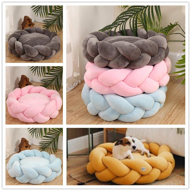 Bailey™ Luxury Dog Bed with Plush Cotton and Stylish Design