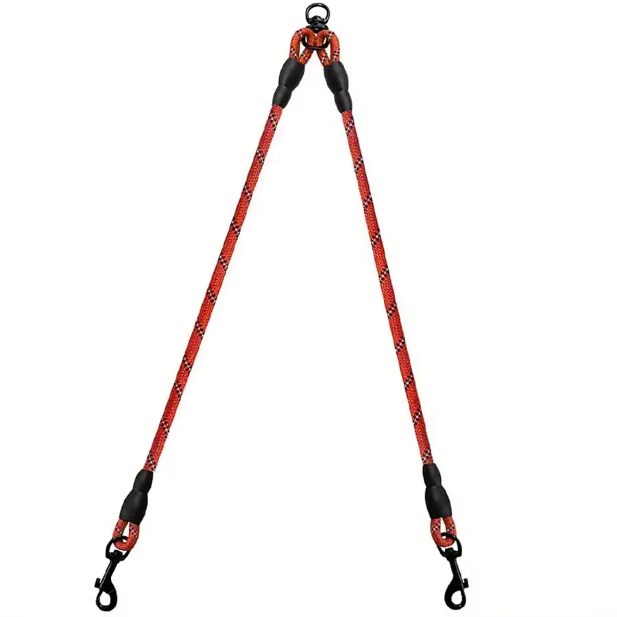 Buddy | Dual dog leash with 360° swivel and no-tangle design