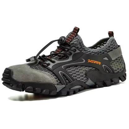 Breathable Non-Slip Hiking Sneakers for Men – Lightweight Outdoor Shoes