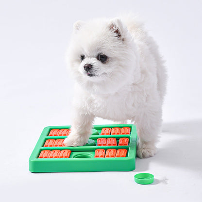 Luna™ Interactive Dog Training Mat with Treat Hiding Compartments