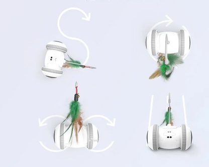 Simba™ Autonomous Feather Cat Toy with Lights and Sounds