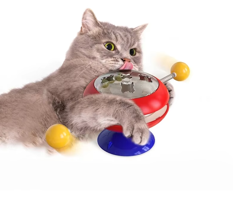 Nala™ Interactive Cat Toy with Spinning Balls and Catnip