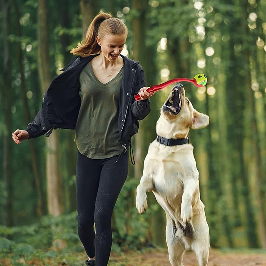 Cooper™ Dog Ball Thrower with Ergonomic Handle for Long-Distance Fetch