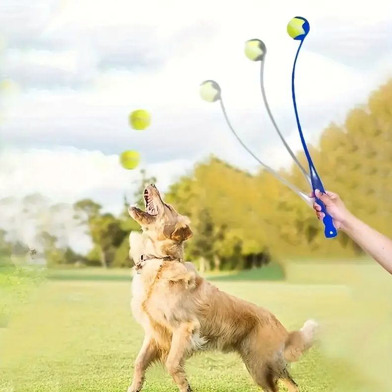 Cooper™ Dog Ball Thrower with Ergonomic Handle for Long-Distance Fetch