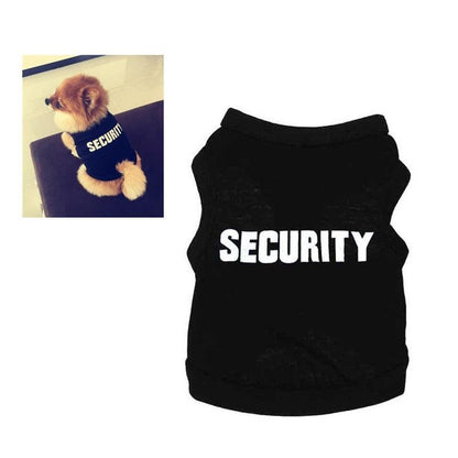 Security Pet Jacket with Soft Cotton Fabric and Thermal Protection
