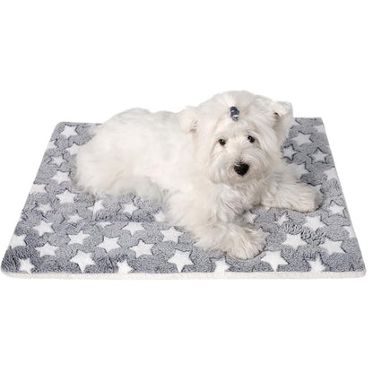 Ultra-Warm Pet Bed with Soft Cotton and Microfiber Cushion