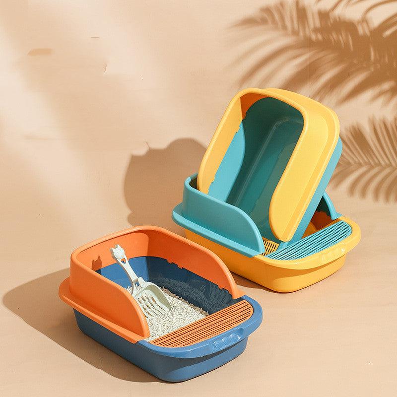 Fully Enclosed Cat Litter Box – Clean, Private & Odor-Controlled for Modern Homes