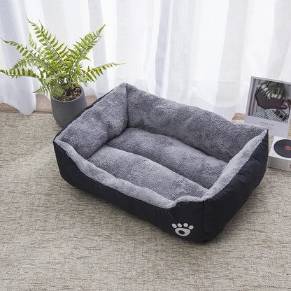 Rocky™ Square Pet Bed – Waterproof, Cozy & Supportive