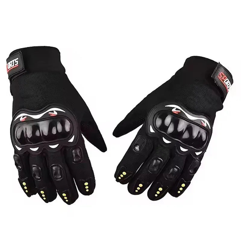 Breathable Full Finger Hiking Gloves with Hard Shell Protection