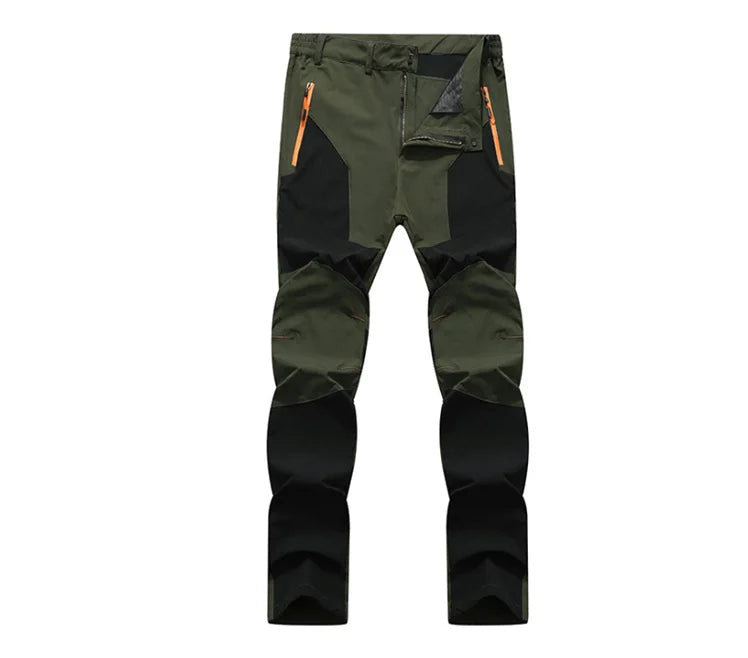 Men’s Quick-Dry Waterproof Hiking Pants for Camping, Climbing and Outdoor Adventures