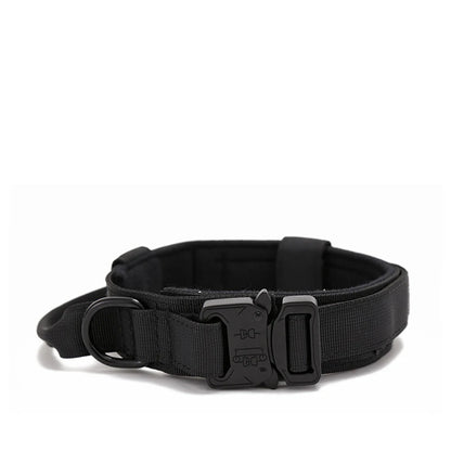 Varkon | Tactical reflective dog collar with padded grip