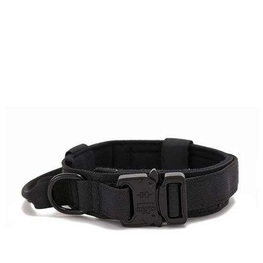 Varkon | Tactical reflective dog collar with padded grip